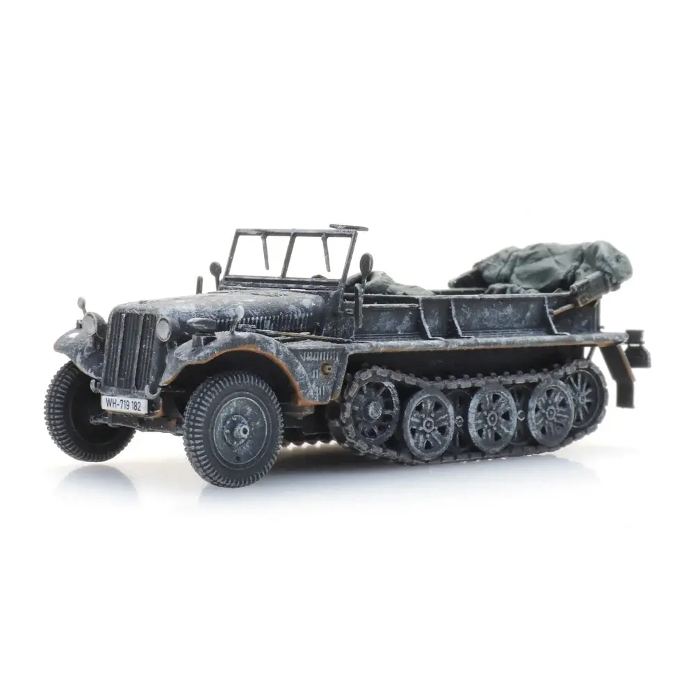 Semi-chenillé Sdkfz 10 Hiver - Artitec 6870493 - HO 1/87  - 5