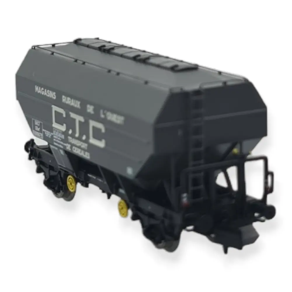 Wagon céréalier - REE Modèles NW305 - N 1/160 - SNCF - EP III - 2