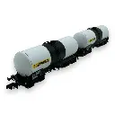 Set 2 wagons citernes ANF "Simotra" - Ree Modèles NW-228 - N 1/160 - SNCF - EP IV - 4