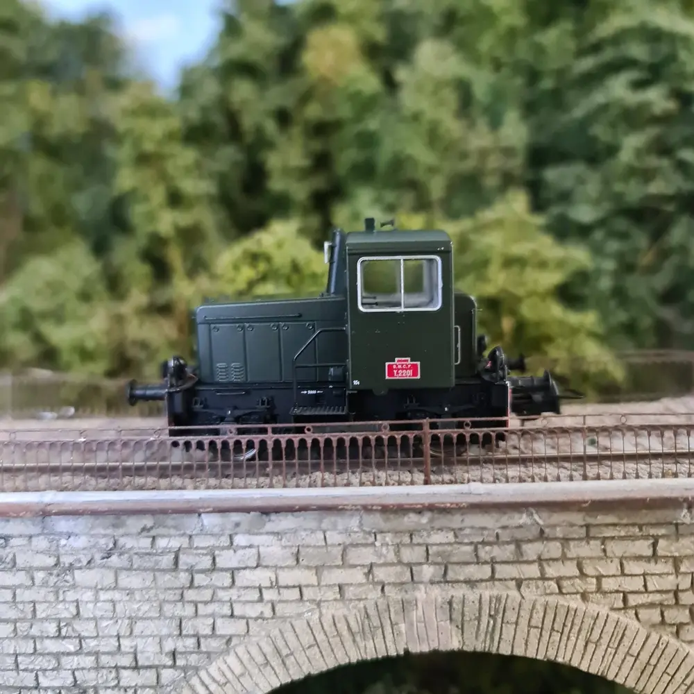 Locotracteur Y-2201 Analogique - version d'origine - REE MODELES MB221 - SNCF - Ep III - 5