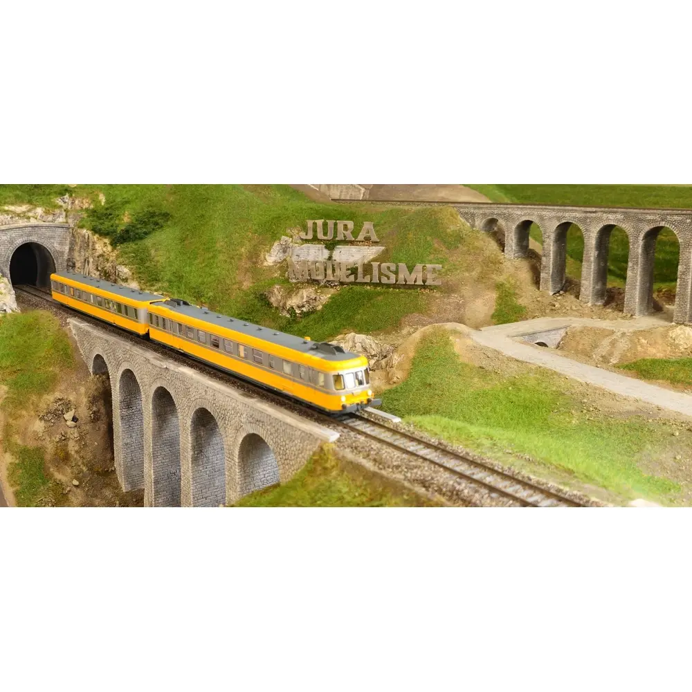 Autorail RGP 2 X-2702 Bordeaux - Analogique - REE MODELES MB174 SNCF - HO - EP IV - 9