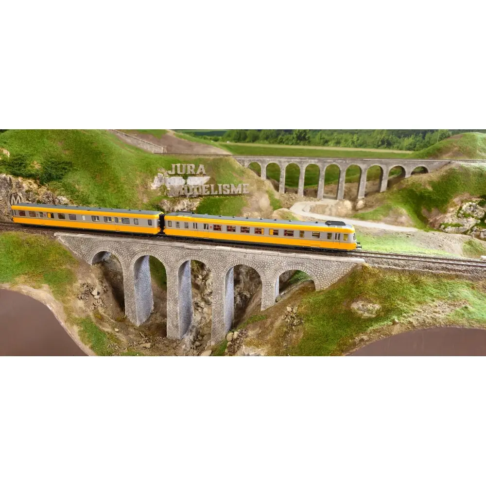 Autorail RGP 2 X-2702 Bordeaux - Analogique - REE MODELES MB174 SNCF - HO - EP IV - 11