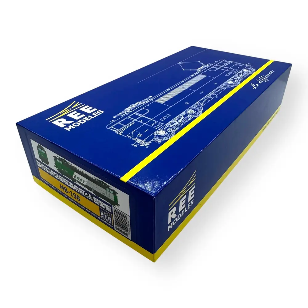 Locomotive électrique BB 9201 - Analogique - REE Modèles MB198 - HO - SNCF - EP V - 5