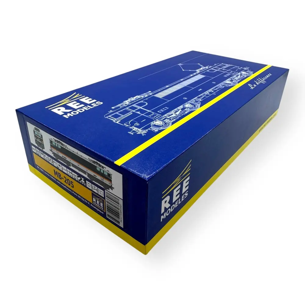 Locomotive électrique BB 9282 - Analogique - REE Modèles MB205 - HO - SNCF - EP IV-V - 4