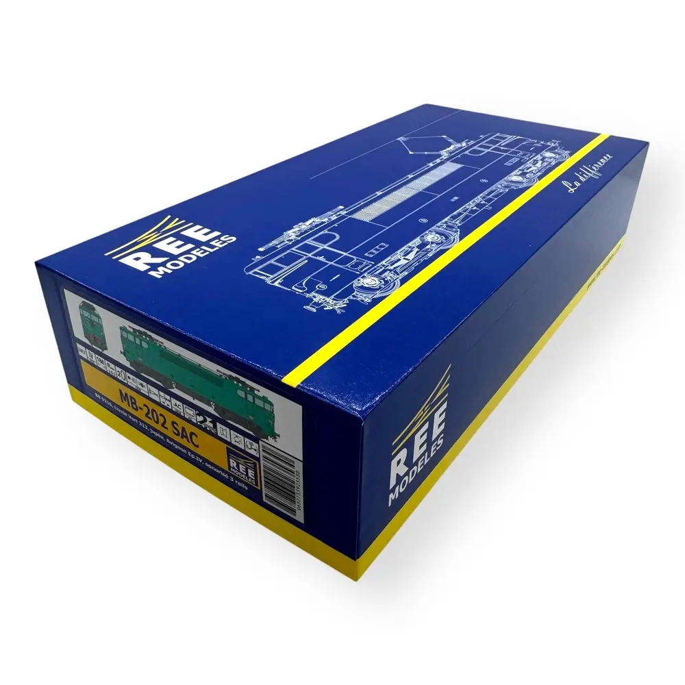 Locomotive électrique BB 9216 - ACC SON - REE Modèles MB202SAC - HO - SNCF - EP IV - 4