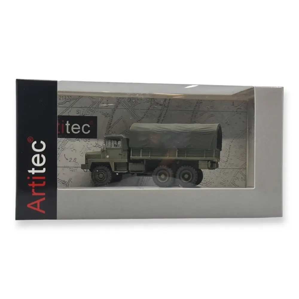Véhicule français - Berliet GBC 8KT - ARTITEC 6870547 - Vert - HO : 1/87   - 5