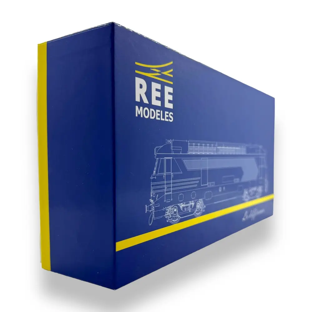 Locomotive Diesel BB 67371 Analogique - REE Modèles MB153 - HO 1/87 - SNCF - EP V / VI - 4