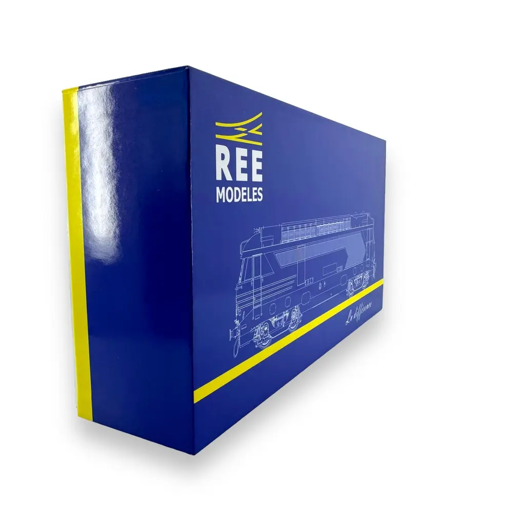 Locomotive Diesel BB 67381 Analogique - REE Modèles MB151- HO 1/87 - SNCF - EP IV - 4