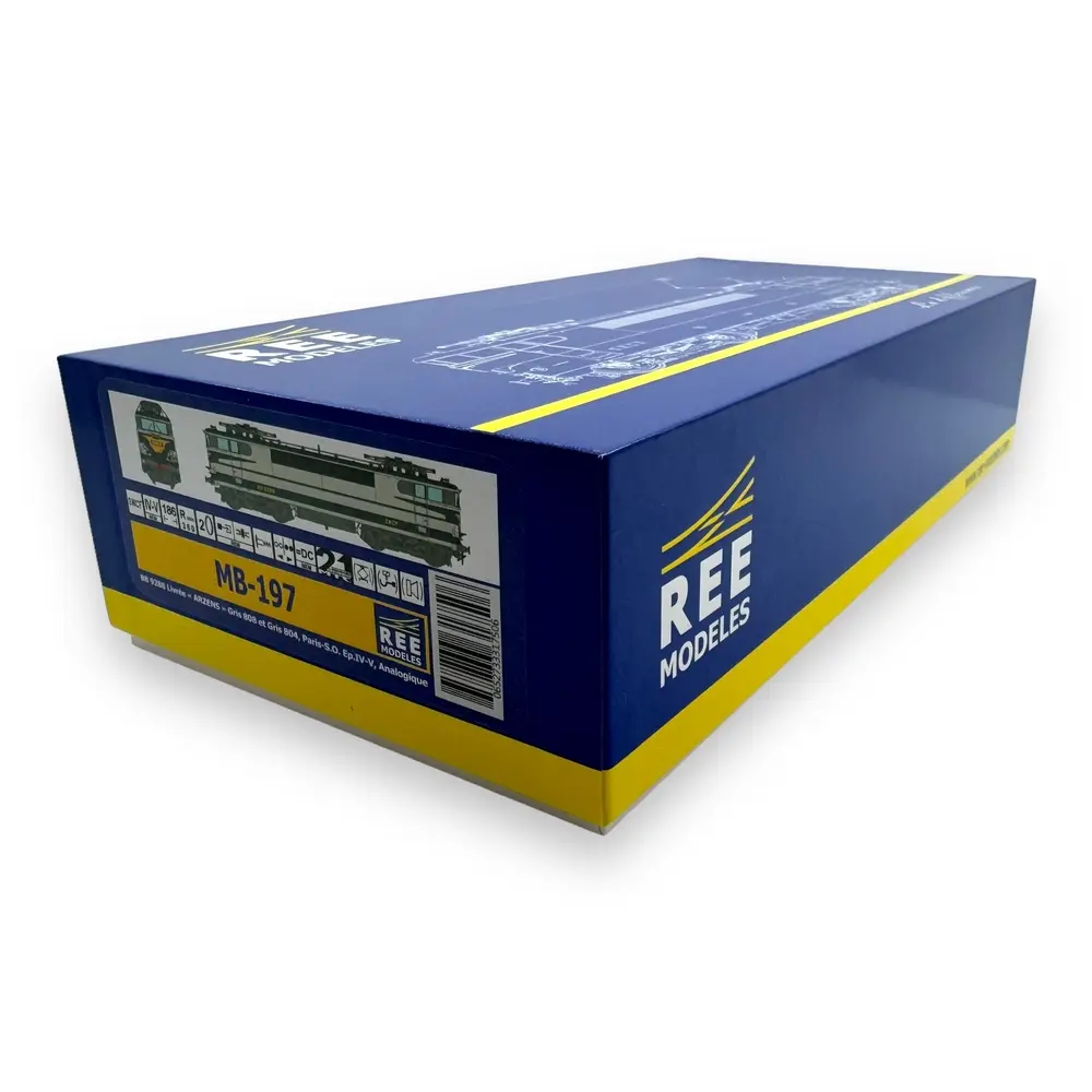 Locomotive électrique BB 9288 - Ree Modèles MB197 - HO 1/87 - SNCF - Ep IV-V - Analogique - 2R - 4
