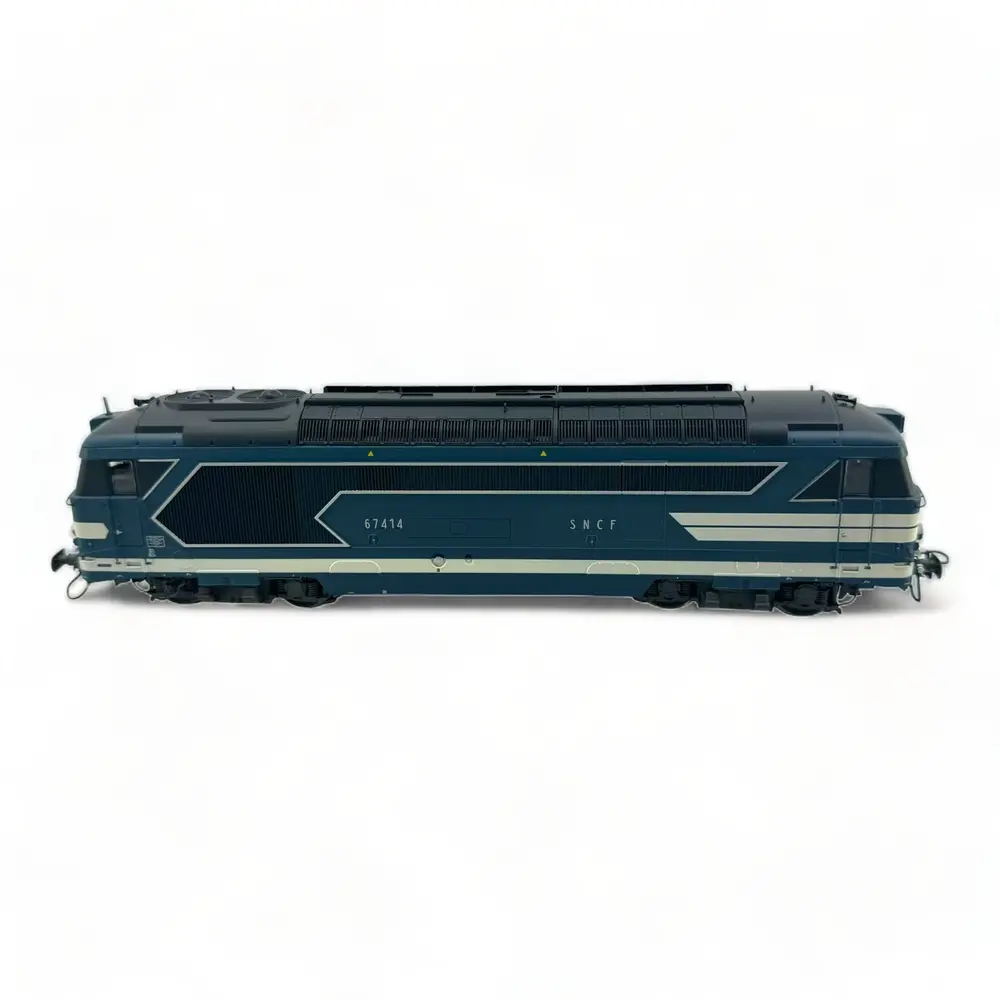 Locomotive Diesel Analogique BB67414 "Chalindrey" REE MODELES MB166 - SNCF - HO 1/87 - 3