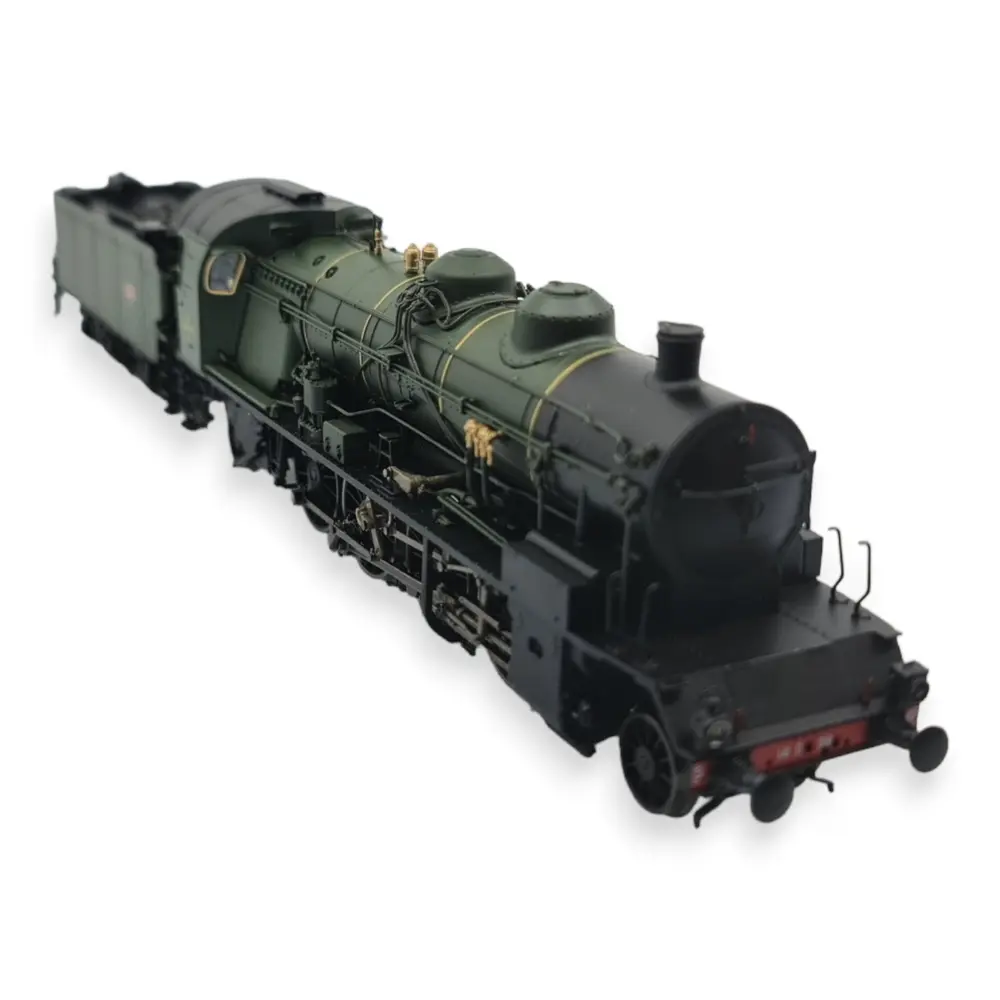 Locomotive à vapeur 5-141 D -Analogique - REE MODELES MB160 - SNCF - HO 1/87 - 2