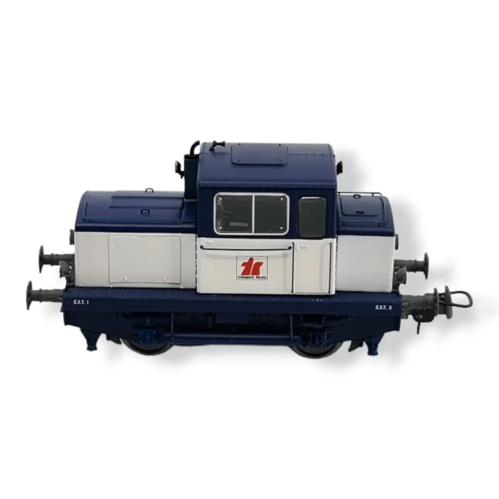 Locotracteur MOYSE 32 TDE - Bleu & Blanc -analogique- REE MODELES MB220 - SNCF - 3