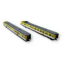 Autorail RGP 1 X-2722 Jaune Moderne - Analogique - REE MODELES MB192 SNCF - HO - EP IV-V - 2