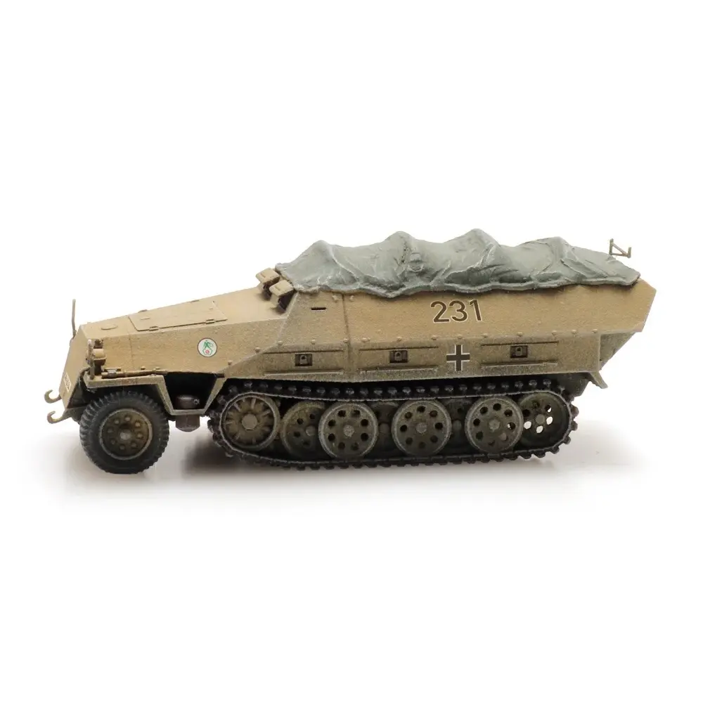 SdKfz 251 1 Ausf D Eisenbahntransport - Artitec 6870530 - HO 1/87 - 5