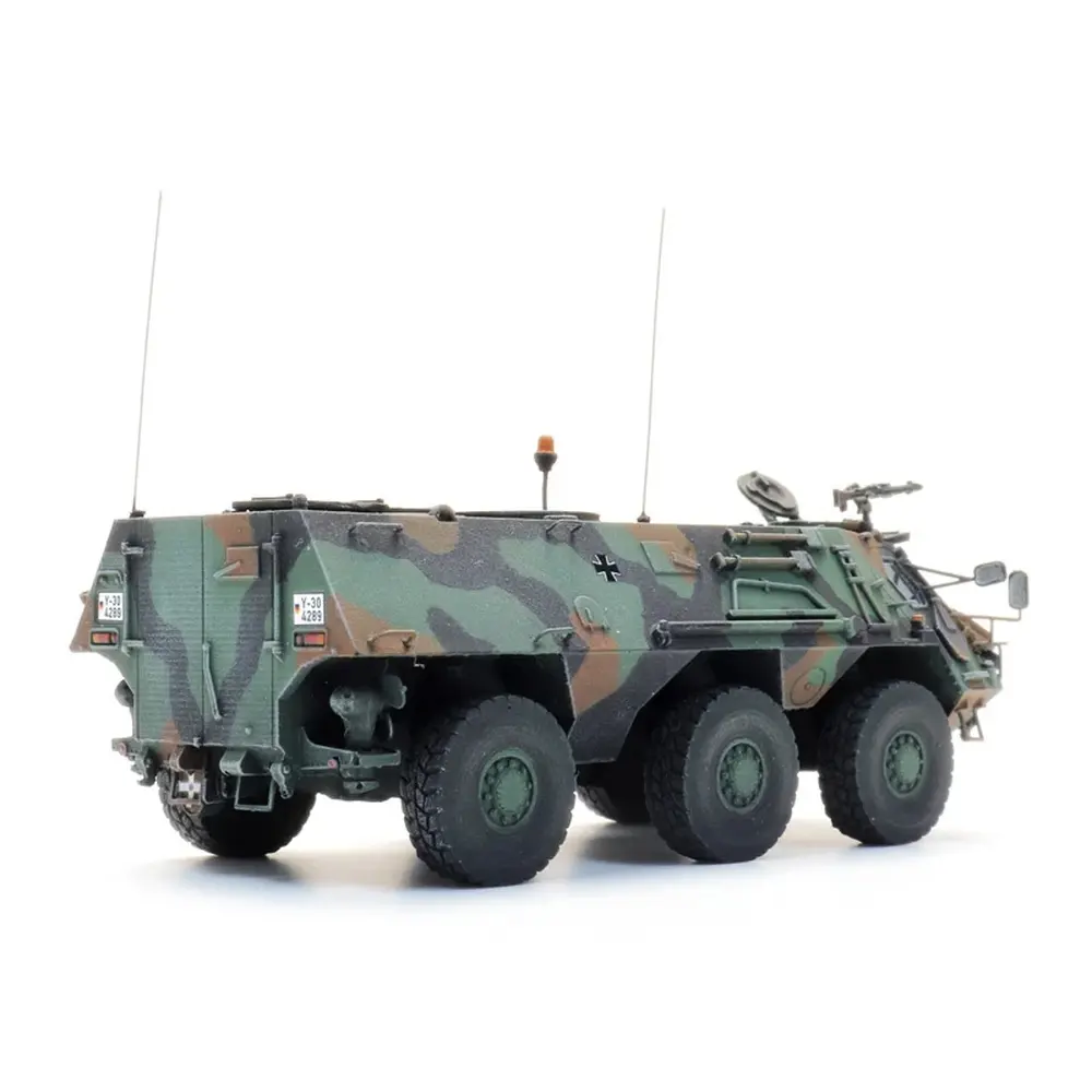 Bundeswehr TPz Fuchs Aufklärer Flecktarnung - Artitec 6870696 - HO 1/87 - 4