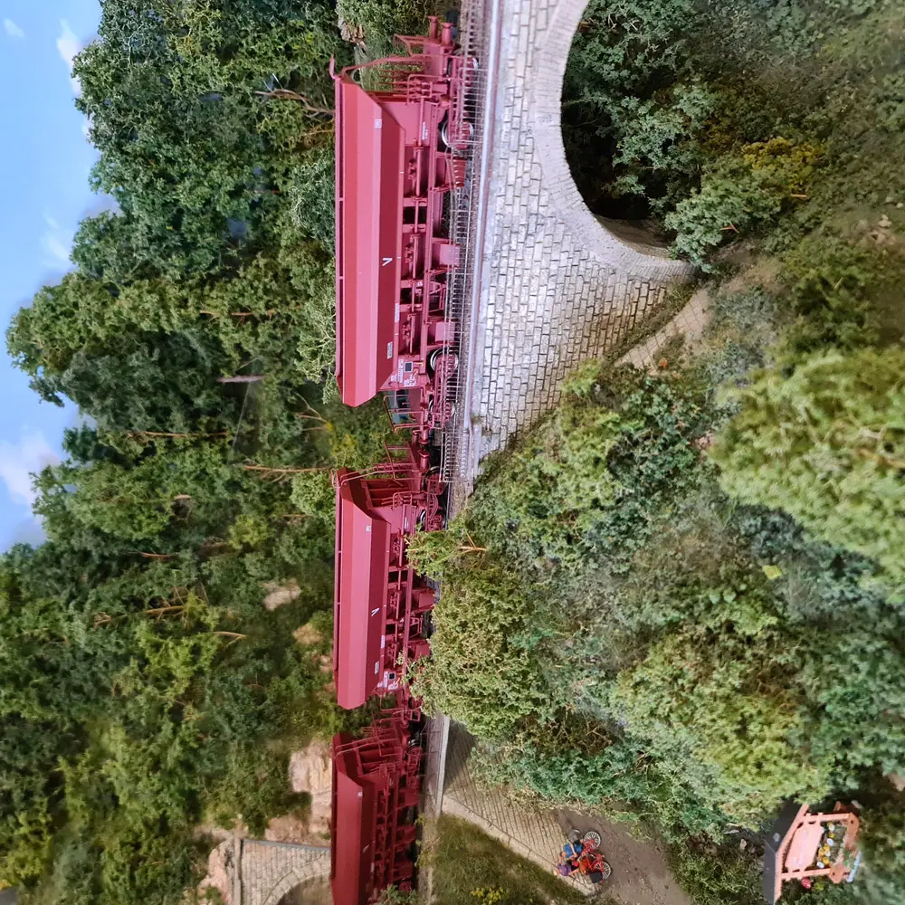 Set 3 wagons trémie F70 UAS REE Modèles WB808 - HO 1/87 - SNCF - EP V/VI - 5