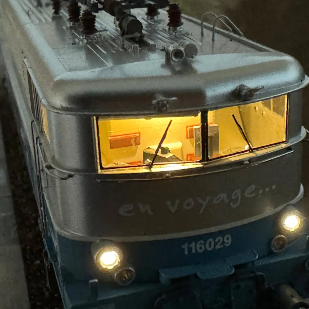 Locomotive électrique BB 16029 - DCC SON - REE Modèles MB201S - HO - SNCF - EP V - 8