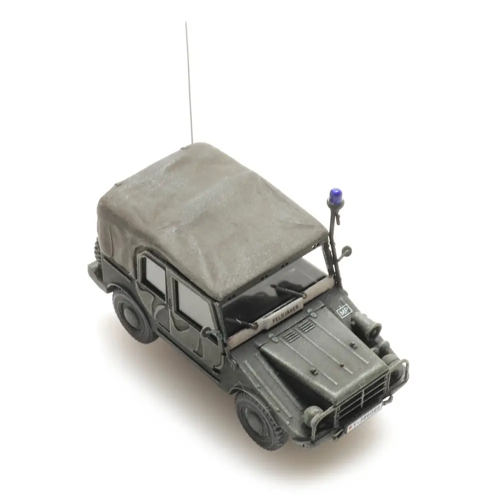 DKW Munga F91/4 Oliv Feldjäger - ARTITEC 6870444 - HO 1/87 - 3