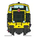 Locomotive diesel BB 63792, livrée vert 301, plaques en relief - Ree Modèles NW363S - N 1/160 - SNCF - Ep III-IV - Digital sound - 2R - 2