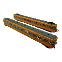 Autorail RGP 2 X-2706 Orange & Béton - DCC SON - Ree Modèles MB175S - HO 1/87 - SNCF - Ep IV - Digital sound - 2R - 2
