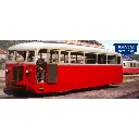 Autorail De Dion type NC Saône & Loire N°402, 2 phares, rouge/gris perle, toit gris - Ree Modèles VM057S - HOe/HOm 1/87 - CFD - Ep II/III - Digital sound - 2R - 3