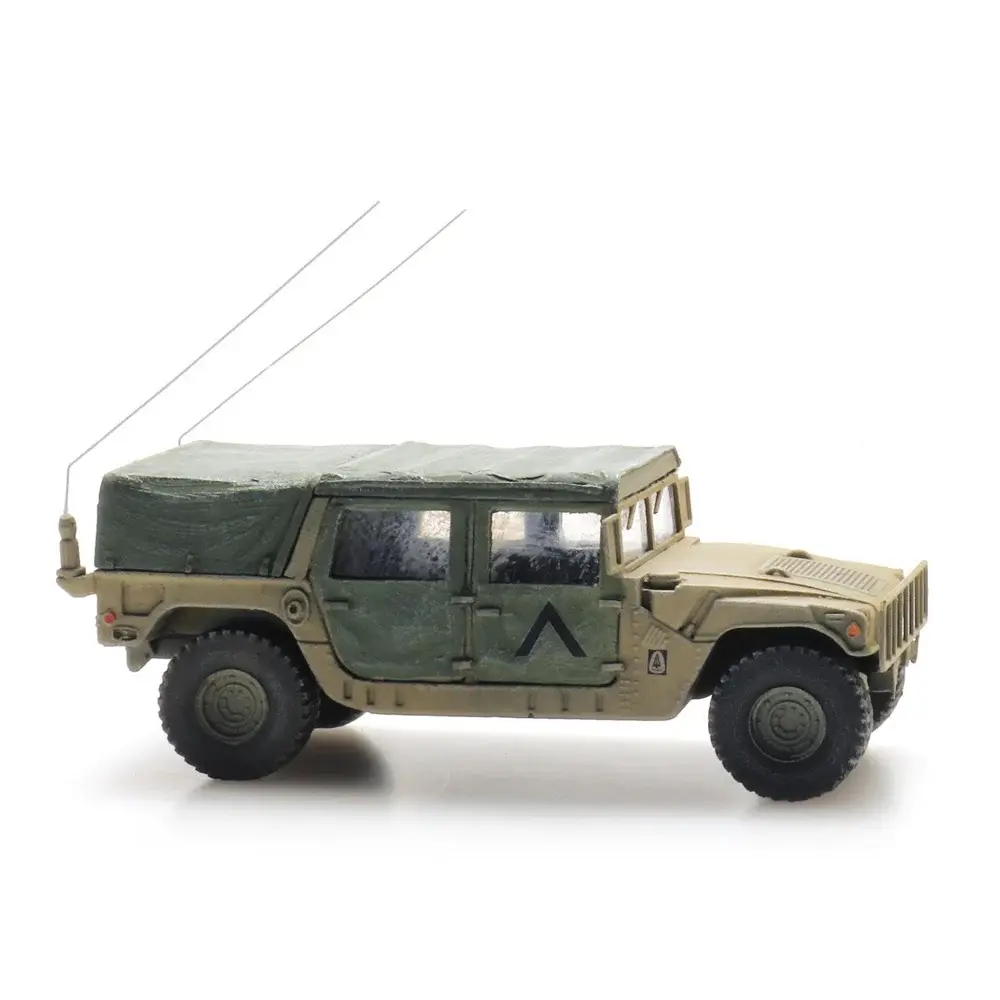 Jeep Humvee du désert des États-Unis - Artitec 6870540 - HO 1/87 - 8