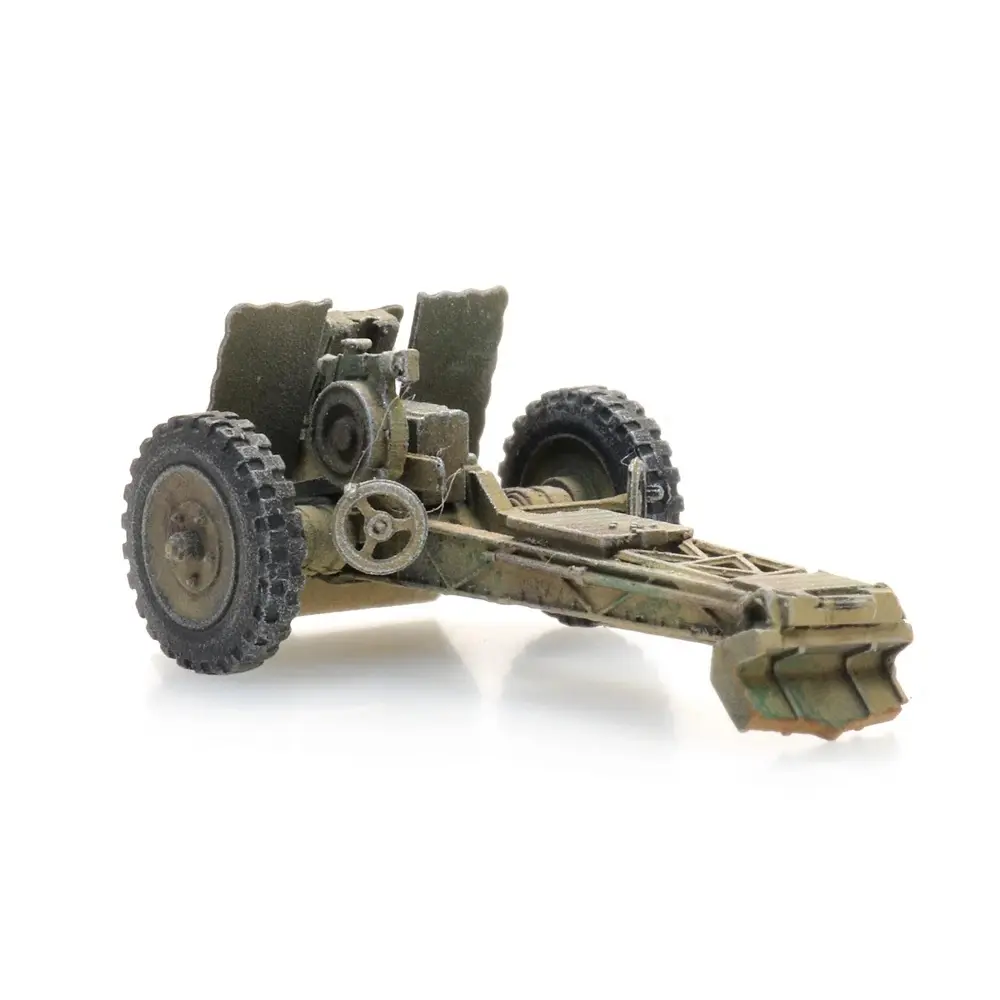 Canon leIG 18 camouflage 7,5cm - Artitec 6870572 - HO 1/87 - 2