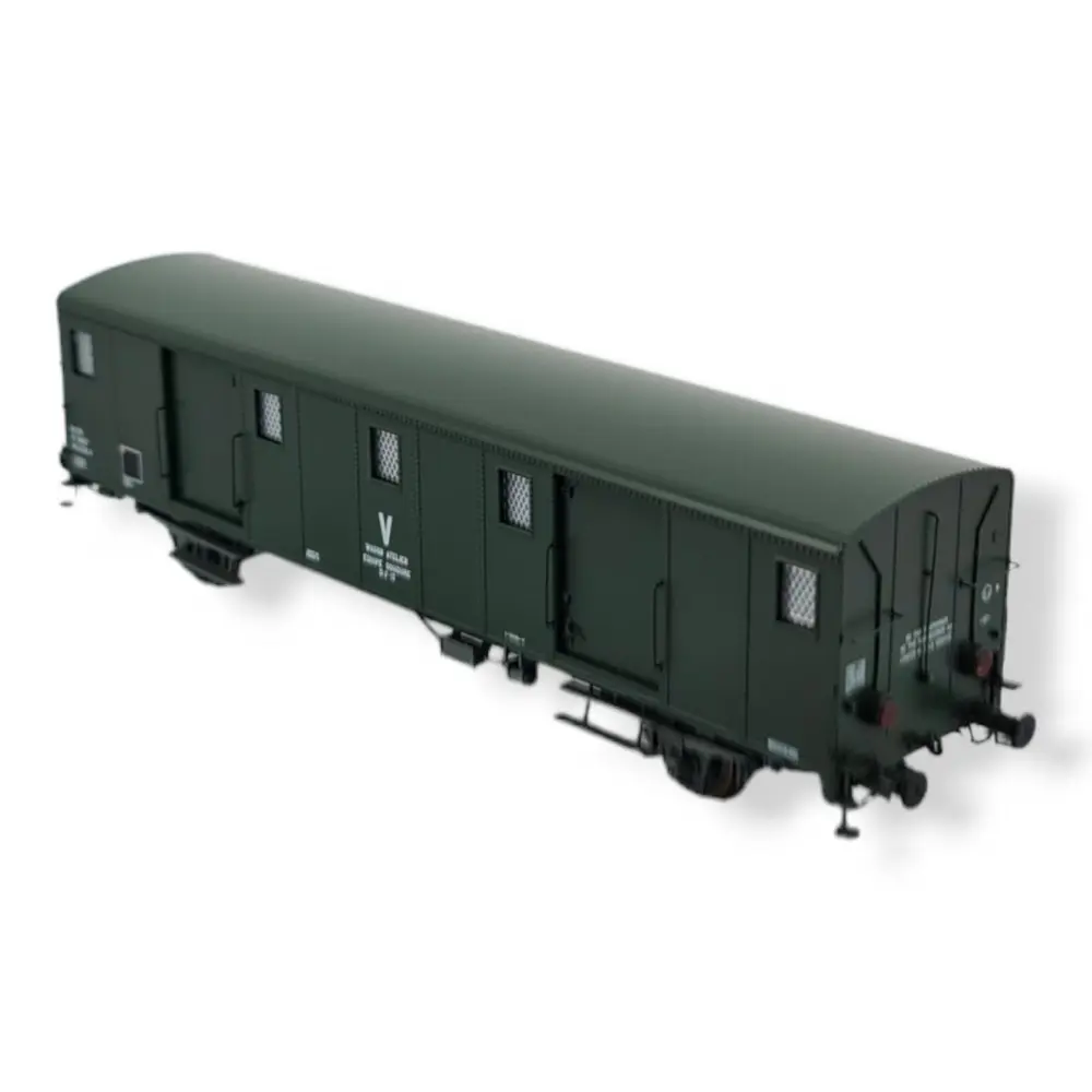FOURGON OCEM 30 "V" avec feux - DCC - REE MODELES VB117S SNCF - HO 1/87 -EP IV/V - 2
