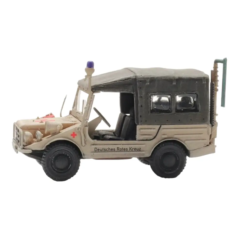 Véhicule militaire DKW Munga F91/8 - ARTITEC 6870451 - HO 1/87 - Croix rouge - 5