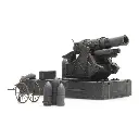 Skoda 30,5 cm Belagerungsmörser M1916, prêt à l'emploi - Artitec 6870254 - HO 1/87 - 7