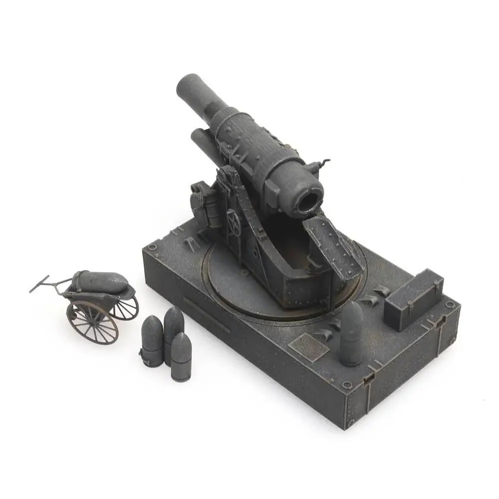 Skoda 30,5 cm Belagerungsmörser M1916, prêt à l'emploi - Artitec 6870254 - HO 1/87 - 6