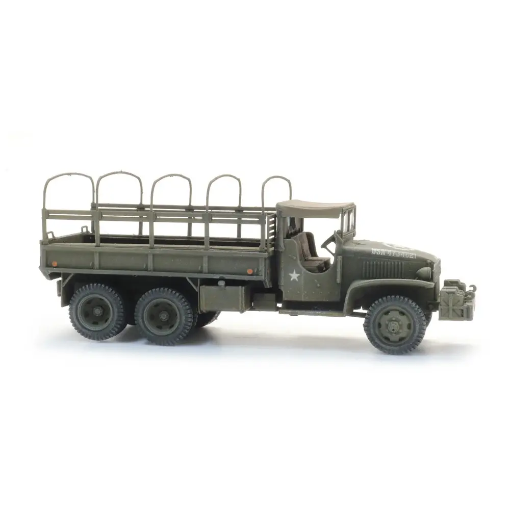 Camion cargo de l'armée américaine GMC CCKW-353 - Artitec 6870732 - HO 1/87 - 8