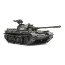 Char transport ferroviaire T-55A NVA, prêt à l'emploi - Artitec 6870234 - HO 1/87 - 2