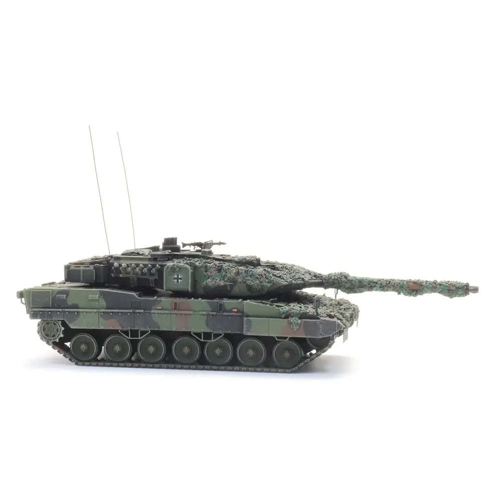 Bundeswehr Leopard 2A7 Flecktarnung Gefechtsklar - Artitec 6870671 - HO 1/87 - 8