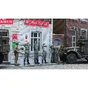 Prisonniers de guerre de la Wehrmacht + gardes américains - Artitec 5870054 - HO 1/87 - 2