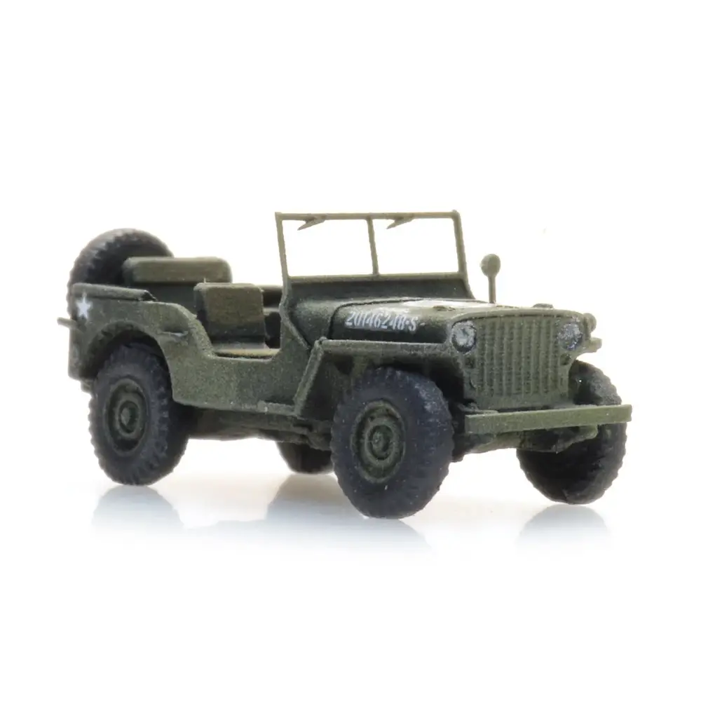 Jeep Willys américaine - Artitec 6160108 - N 1/160 - 2