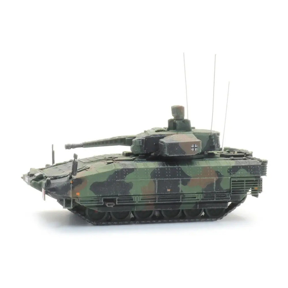 Char Bundeswehr Puma Flecktarnung, prêt à l'emploi - Artitec 6160111 - N 1/160 - 5
