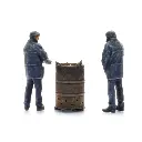Ouvriers de la voie avec barillet de combustion - ARTITEC 5160043 - N 1/160 - 4
