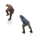 Cycliste transportant des cargaisons - Artitec 5870106 - HO 1/87  - 3