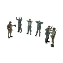 Prisonniers de guerre de la Wehrmacht + gardes américains - Artitec 5870054 - HO 1/87 - 8