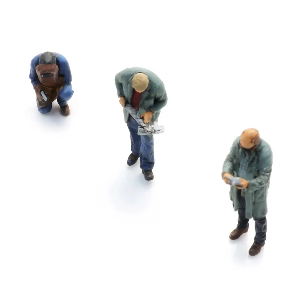 3 Ouvriers Sidérurgistes - ARTITEC 5870108 - HO 1/87 - 3