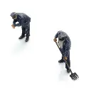 Personnel de Locomotive DR (RDA)  - ARTITEC 5870082 - HO 1/87  - 3