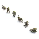 Figurines Infanterie Américaine – Débarquement du Jour J - ARTITEC 5870131 - HO 1/87 - 2