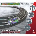 Pack d'extension de circuits - Micro SCALEXTRIC G8045 - S 1/64 - Voies droites & voies courbes - 2