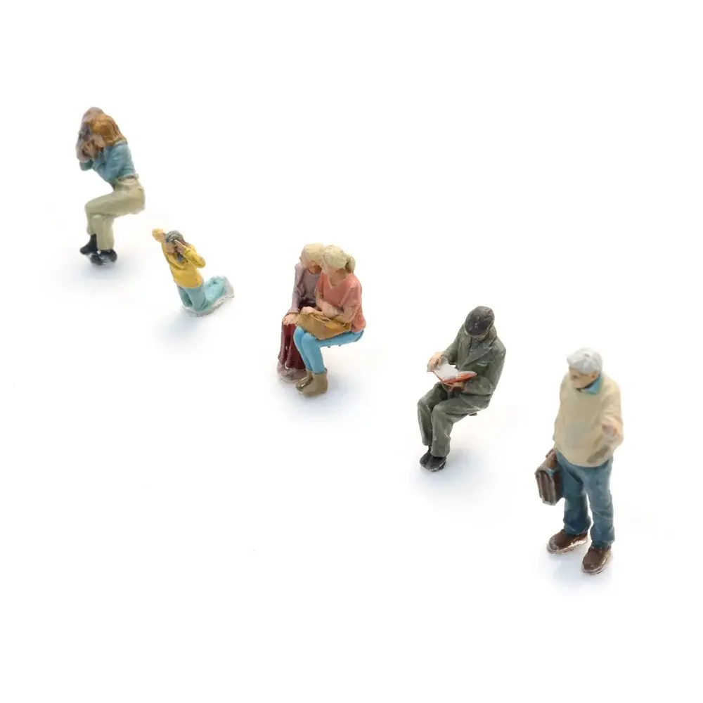 Passagers dans le bus - Artitec 5870118 - HO 1/87 - 3