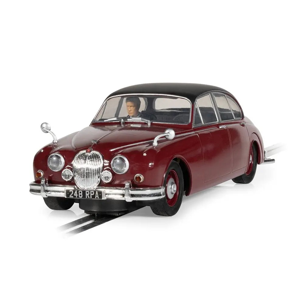 Jaguar MK2 - Inspecteur Morse - SuperSlot H4502 - 1/32 - Analogique - 3