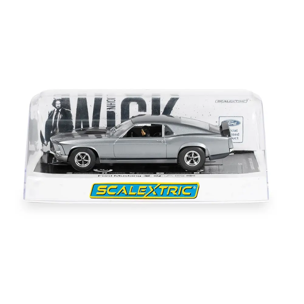 Ford Mustang John Wick BOSS 429 - SuperSlot H4497 - 1/32 - Analogique - 9