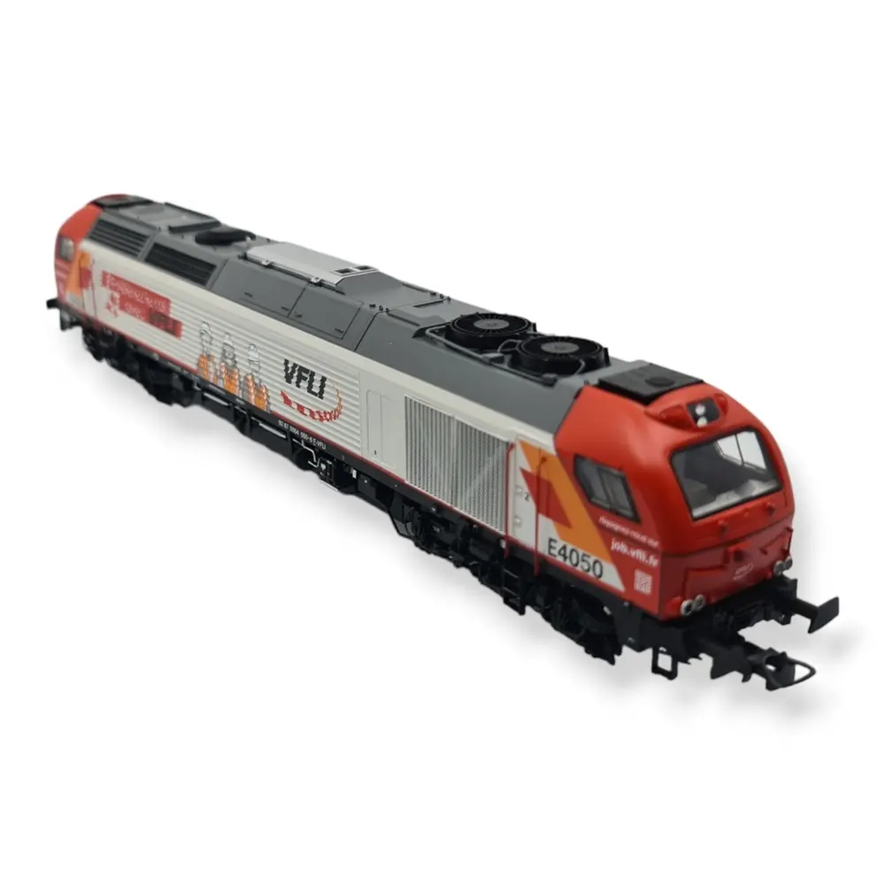 Locomotive électrique-diesel  Euro 4000 livrée VFLI, Sudexpress SUS405021, HO 1/87e - 2