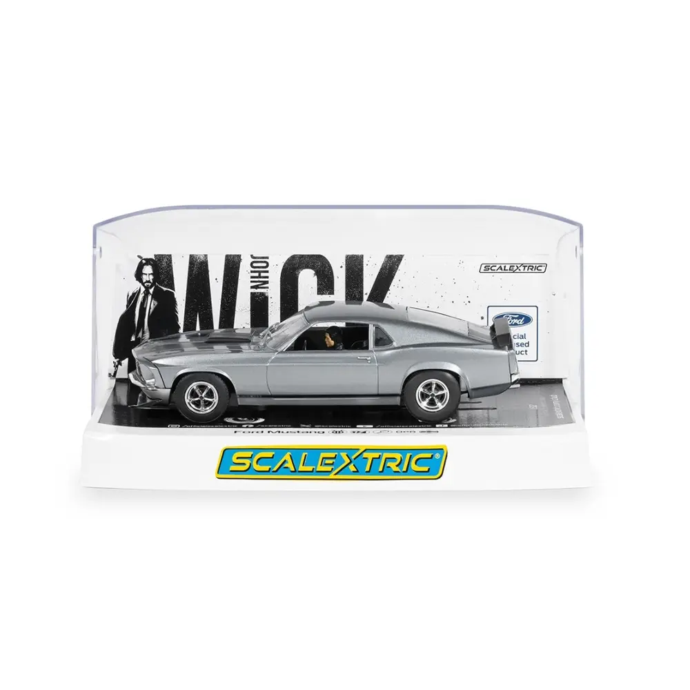 Ford Mustang John Wick BOSS 429 - SuperSlot H4497 - 1/32 - Analogique - 8