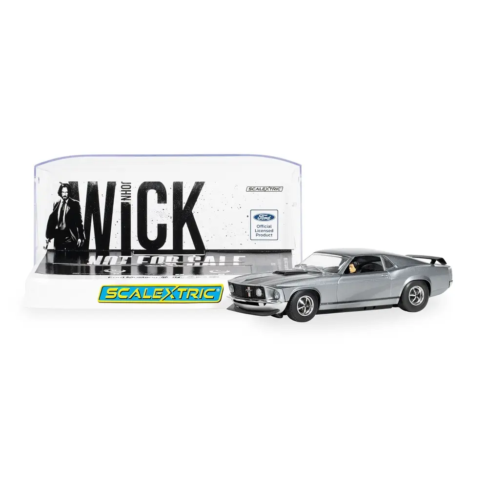 Ford Mustang John Wick BOSS 429 - SuperSlot H4497 - 1/32 - Analogique - 7